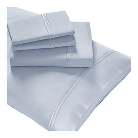 Purecare 782717563626 New Premium 100% Tencel Sheet Set Blue In Size King