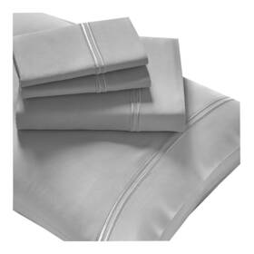 Purecare 782717563695 New Premium 100% Tencel Sheet Set Gray In Size Split King