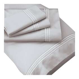 Purecare 782717563947 New Premium 100% Supima Cotton Sheet Set Gray In Size Queen