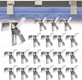 1230 Qkansiw Rug Display Steel Clips - Tapestry Holder Grippers Carpet Keepers Quilt Clam