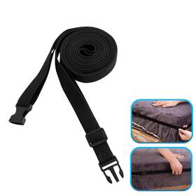 Qoecycth 728872493224 Sheet Fasteners Adjustable Elastic Bed Holder Straps Hold
