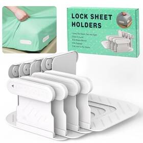 Kys-001 Qpscgdu Bed Sheet Holders For Corners 4pcs Keep Sheets Firm&tight Lock