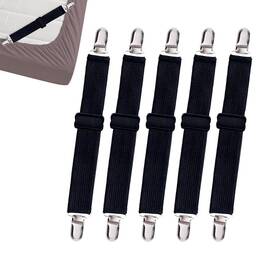 Quanzhou Chenchenchen E-commerce Co. Ltd 703145147448 8 Pcs Adjustable Bed Sheet Strapsbed Clips Elastic Fitted Holder
