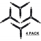 Qxq-cdgdq Loazre Adjustable Triangle Elastic Suspenders Gripper Holder Straps 676422225064