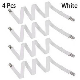 Rapidroo-shop 313112434404 4pcs Dual Clip Bed Sheet Fasteners Multi Purpose Grippers For Securing