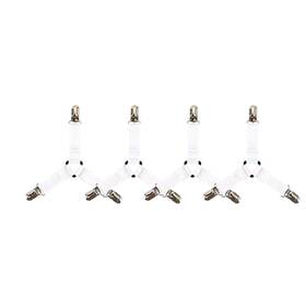 Rapidroo-shop 445049512580 4pcs/lot Bed Sheet Fasteners Holder Gadgets For Organizer Mattress Cov