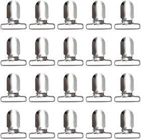 Raytour 884017589617 20 Pieces Men Suspender Clips Heavy Duty Bed Sheet Fasteners Stra