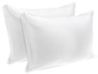 96637l Rest Protector Pillow Zippered White Cotton 2 Set Standard
