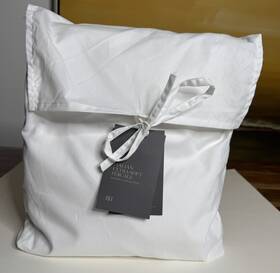 Restoration Hardware 500065877956 Italian Ultra-soft Percale Twin Box Spring Cover Natural