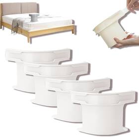 Rift 445004193137 Lock Sheet Holders Set Of 4 Bed Corner Grippers Straps Heavy Duty Mattres