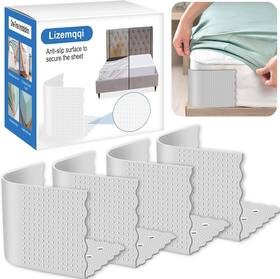 Rift 744110769883 4pcs Bed Sheet Holders Straps Fitted Clips Fasteners For Corner Heavy