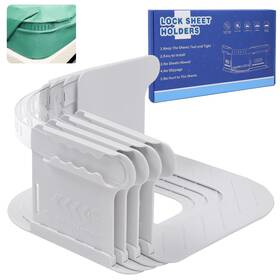Rlshen 735372186433 Bed Sheet Holder Straps Hold The Sheets In Place Enhanced Clips Ke