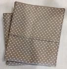 Rn105137 Charisma New Lexington Dot Standard Pillowcase Set Taupe