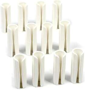 Rosojodg 741291662057 10 Pc White Bed Sheet Grippers Fasteners Clips Keep Sheets Snug Mattresses Ra