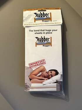 Rubber Hugger 696596426364 Bed Sheets Holder Band Twin/full Size Mattress Sheet For