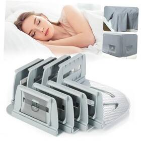 Runeap Cdgdq-4p-lg Bed Sheet Holders For Corners Heavy Duty Fitted Lock Light Gray