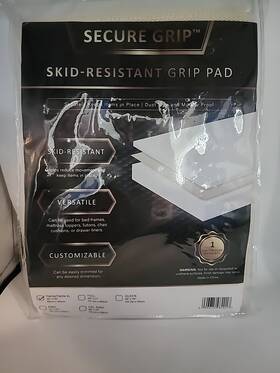 Secure Grip 096675982017 Skid Resistant Pad - Twin/twin Xl