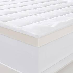 741902 Serta 4 Inch Pillow-top And Memory Foam Mattress Topper - King