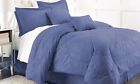 Set Hotel Microfiber Navy - Queen Piece 6 York Comforter