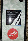 Set Lt 2 Nautica King Floral Pillowcases Green