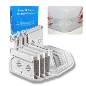 Sheet Holder Solutions 69a5e25ce2476819140e4324 Bed Holders 4 Pack Strong Grip Straps Keep Sheets In Place On