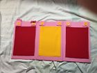738080 Ship 738080- 3 Pink Pockets Pouch Magazine Big - Flexa