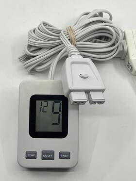 Hc162-8490 Shodu Heated Blanket Lcd Control Power Cord 4 Prong -free Shipping