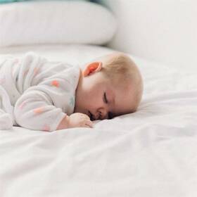 Shoo-foo Eco Home Linens 741360544543 Bamboo Baby Fitted Crib Sheet No Dye Bleach