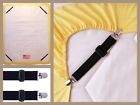 Sister Selected Bed Suspender Gripper Strap Holder Fastener For Your And Sheets Black 634543446171