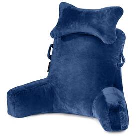 D2ms-hk014-05 Sliguy Reading Pillow-bed Rest Pillow With Detachable Neck Roll And Higher Supp