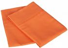 Mf1500kgpc Slor Microfiber Vanessa King Pillowcase Solid Set Orange Collection