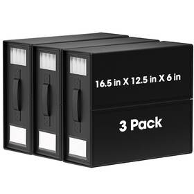 X12.5 Slumber Sort 198168235560 Sheet Organizers - 16.5 Inch X6 Linen Closet And Storage King/