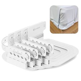 Smautolife 783296222522 Lock Bed Sheet Straps Holder With Adjustable Height Position Upgraded Open C