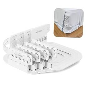 Bs-01 Smautolife Lock Bed Sheet Straps Holder With Adjustable Height Position Upgraded Open