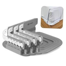Gy-01 Smautolife Lock Bed Sheet Straps Holder With Adjustable Height Position Upgraded Gray