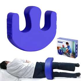 Wang008 Smerphox Patient Turning Device U-shaped Pillow Pu Leather Flannel Anti-decub