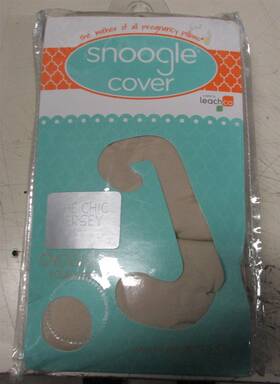 Snoogle 045516138588 Cover Chic Jersey Replacement With Zipper Sand