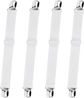 Sopito 313027761794 Bed Sheet Straps Adjustable Elastic Fitted Holders To Stay