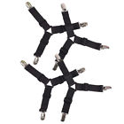 St110332ypniw3737 Unbranded Fitted Triangle Bed Mattress Sheet Clip Grippers 4891043813483
