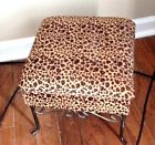 Stool Step High Print Small Beds Metal Tiger