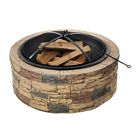 Sjfp35 Sun Joe Fire 35 Stone Cast Pit Stn