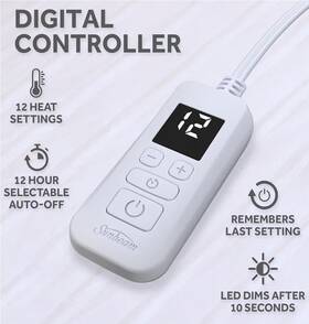 Sunbeam Mccl-a24-tw Twin Mattress Heated Pad Remote Controller