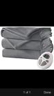 Bsm9cqs-r825-12a00 Sunbeam Size Queen Electric Overblanket Slate - Bsm9cqsr82512a00 Microplush