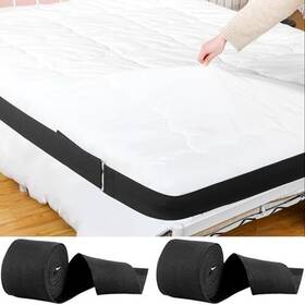 Xue-sunnychicc-290 Sunnychicc 2 Pcs 4ftft Bed Sheet Holder Band Adjustable Elastic Fitted Fasteners