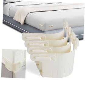 Sanyanggudingqi-us001 Suyuku Bed Sheet Holder Straps With Lock Clips Heavy Duty Fasteners For White