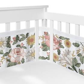 Sweet Jojo Designs B0c2drf9mg Breathablebaby 2-piece Breathable Mesh Crib Liner Set