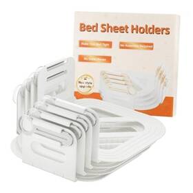 Mts-4-w T-fiten Bed Sheet Holder With Strips Fitted Keep Sheets