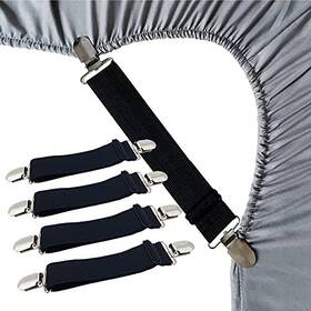 Thzd2b-4 Tehong Sheet Straps Bed Keeper Holder For Corners Stays Suspender Clips