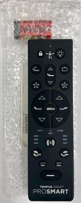 68003083 Tempur-pedic Brand New Oem Ergo Prosmart Remote Control