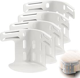 Lshbe22 Tenlary Bed Sheet Holder 4 Pack - Lock Holders For Corners With Adjustable Straps